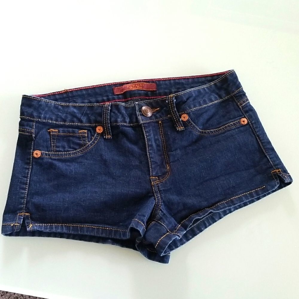 Domaine Brand Jean Shorty Summer Shorts Size 7